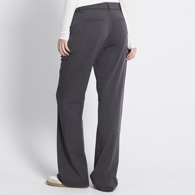 Dress pants "Addie Flare Pants" Grey Melange